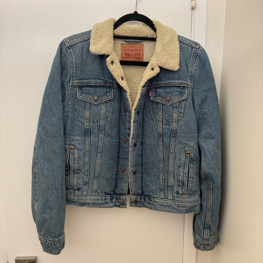 Levi's Sherpa-Lined Denim Jacket